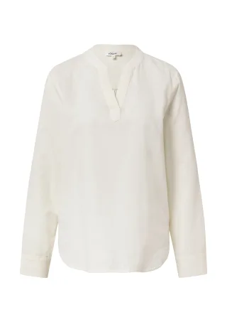s.Oliver - Bluse creme - Gr. - 46