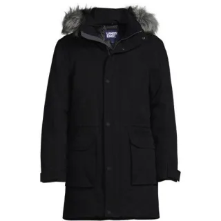 EXPEDITIONS Daunenparka für Herren, Herren, size: regular, Blau, Polyester, by Lands' End