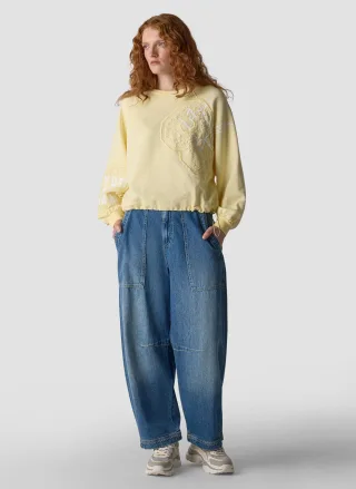 LeComte - Floral Vibes helles denim - Gr. - 38