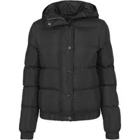 URBAN CLASSICS Winterjacke Urban Classics Damen Ladies Hooded Puffer Jacket (1-St)
