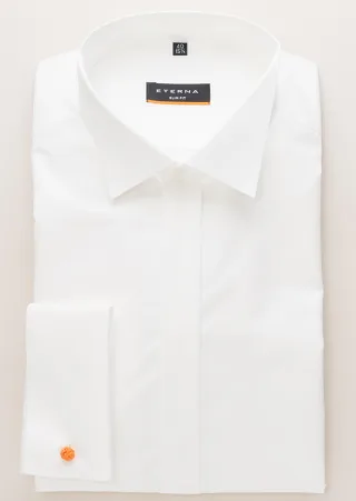 ETERNA - Hemd Chambray Langarm champagner - Gr. - 42/Langarm - 67cm