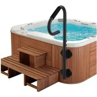 GarveeMore Pool-Haltegriff Hot Tub Handlauf, 360° Drehbarer Spa-Seitenhandlauf