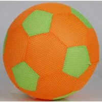 BURI Aufblasbare Schwimmfigur Meshball Spielball aufblasbar 22cm Softball Fußball Kinderball weich