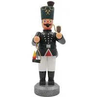 Dieter Legler GmbH & Co. KG Räuchermännchen Räuchermann Bergmann mit Grubenlampe 22 cm - Echt Erzgebirge