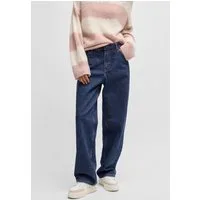 HUGO Relax-fit-Jeans Leni mit charakteristischer Stickerei