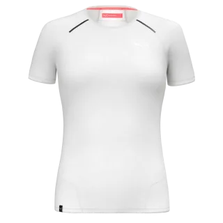 SALEWA - Pedroc Dry'Ton Hybrid T-Shirt Damen - Weiss (Gr.34)