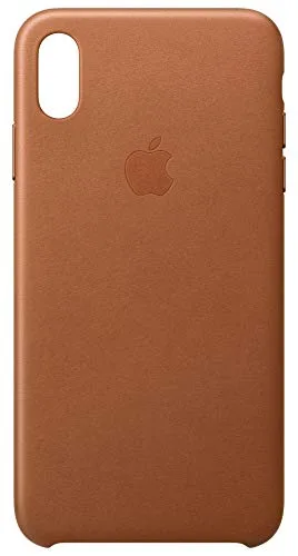 Apple Leder Case [für iPhone Xs Max] sattelbraun