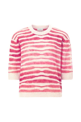 Rich & Royal - CNK Irregular Stripes SH SLVS soft orchid - Gr. - XS