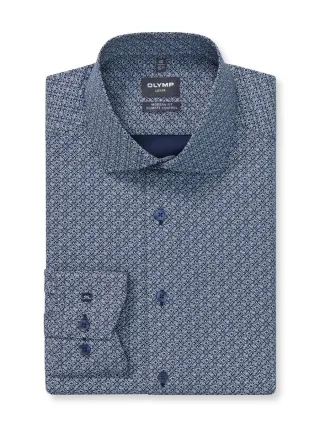 OLYMP - Modern Fit: Businesshemd blau - Gr. - 42