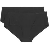 Marc O'Polo Hüftpanty Second Skin (2er Pack) mit Logo-Schriftzug