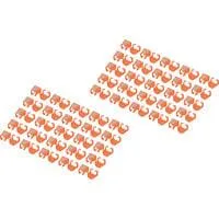Farbclips für Patchkabel - Orange, Abdeckung