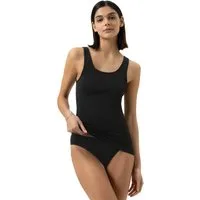 Mey Trägertop Modal Pure ohne Seitennähte, glänzende Details, elastisch, Rundhalsausschnitt
