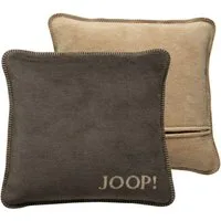 JOOP! Dekokissen JOOP! Melange-Doubleface Kissenhülle Kast.-Cash. 50 x 50cm