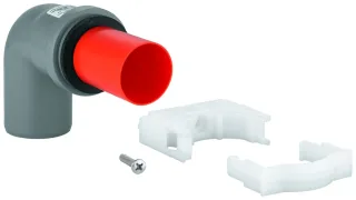 Grohe Ablaufbogen 42943 DN 50 für Installationssysteme, 42943000 42943000