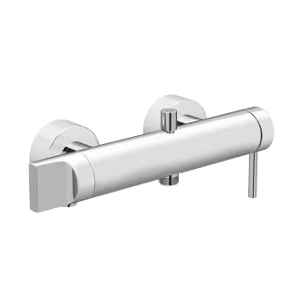 VitrA Origin Einhebel-Wannenfüll- und Brausearmatur Aufputzmontage Chrom,A42619 A42619