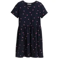 TOM TAILOR Minikleid mit All-Over Print