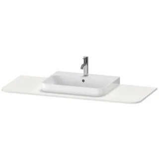 Duravit Happy D.2 Plus Konsole Nordic Weiß Seidenmatt 1300x550x16 mm - HP031KM3939 HP031KM3939