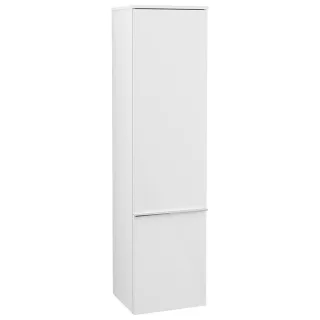 Villeroy & Boch Hochschrank Venticello A95101DH 40,4x154,6x37,2cm, Anschlag links, Glossy White