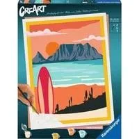 CreArt - Sunset at the Beach, Malen