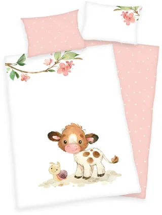 Baby Best Babybettwäsche "süsses Kälbchen" 2 Stk.