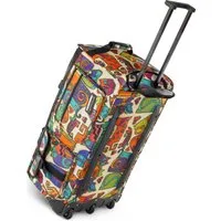 normani Reisetasche Reisetrolley 80 Liter, Trolley mit 3 leichtläufigen Rollen