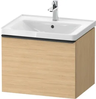 Duravit D-Neo Waschtischunterbau wandhängend Natur Eiche Matt 584x452x440 mm - DE42490BD300000 DE42490BD300000