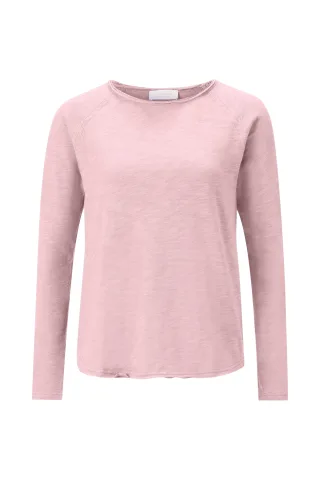 Rich & Royal - Organic Heavy Jersey Longsleeve rosewater - Gr. - XS