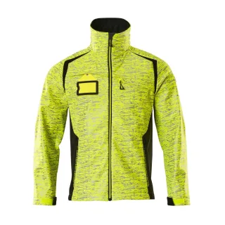 MASCOT Herren Softshell Jacke ACCELERATE SAFE Hi-vis Gelb / Schwarz S - 19202-291-1709-S