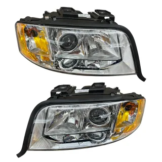 NEUE Original Audi Halogen Scheinwerfer (USA Ausführung für den Audi A6 4B Facelift ab 2001-2005
