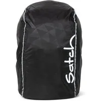 Satch Schulranzen Regencape Schwarz (1 Stück), Regenschutz, Regenhülle, für Pack/Match/Air/Sleek