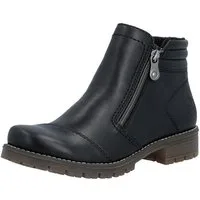 Rieker Stiefelette Klassik-Boots, Casual-Stiefelette mit zwei Reißverschlüssen