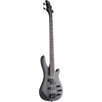 J & D E-Bass, E-Bass Bass Gitarre mit 4 Saiten und Erle Korpus Bass mit Split-Coil Tonabnehmer und Single Coil passive Elektronik Special Bat Mark, E-Bässe, 4-Saiter E-Bässe, E-Bass, 4 Saiten Bass, Split-Coil Tonabnehmer