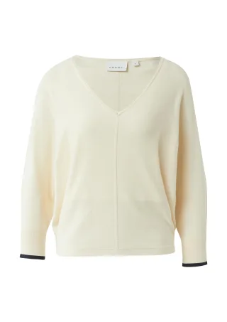 comma - Strickpullover creme - Gr. - S