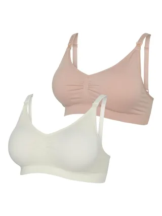 MAMALICIOUS - MLILJA FEED ME BRA NF 2-P A. NOOS Misty Rose - Gr. - M