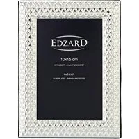 EDZARD Bilderrahmen Ruggiano, für Foto 10 x 15 cm, versilbert und anlaufgeschützt