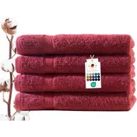 Carpe Sonno Handtuch Set 50x100 cm 100% Baumwolle Handtücher Set 500 g/m2 Frottier Handtuchset, Frottier (Spar-Set, 4-St), Extra Soft & Weich, Saugfähig, Schwer, Atmungsaktiv, schnell trocknend