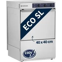 GastroHero Dönergrill Gläserspülmaschine 40x40 ECO GLSME40SL 230V Gastro, 2770 W