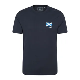 Mountain Warehouse - "West Highlands" T-Shirt für Herren kurzärmlig (Marineblau)