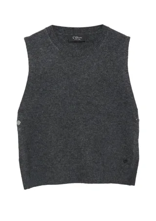 s.Oliver BLACK LABEL - Strickpullunder grau - Gr. - 44