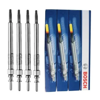 4 Bosch Gl?hkerzen GLP092 Honda Civic Opel Astra G J Meriva B 1,7