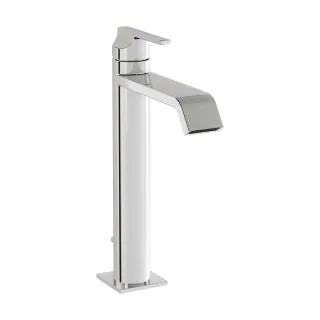 VitrA Suit Einhebel-Waschtischmischer mit Ablaufgarnitur Einlochmontage Hebel oben Chrom,A42815 A42815