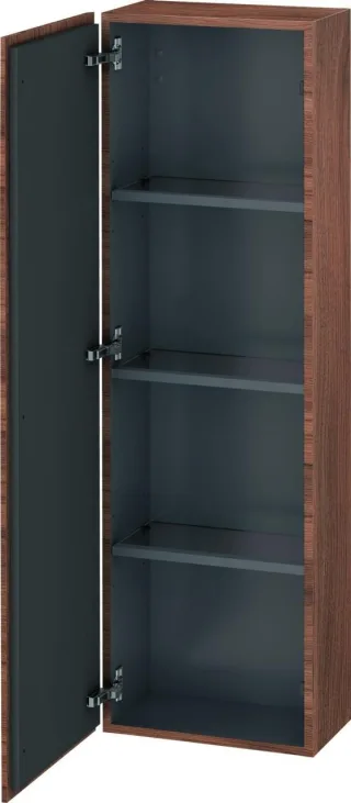 Duravit L-Cube Halbhochschrank Nussbaum Matt 400x243x1320 mm - LC1168L7979 LC1168L7979