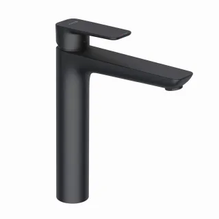 Kludi PURE & Style Waschtisch-EHM Waschschüssel ohne Ablaufg. schwarzmatt, 402963975 402963975