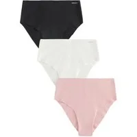 Next Taillenslip Nahtlose Hochbund-Slips im 3er-Pack, hohes Bein (3-St)