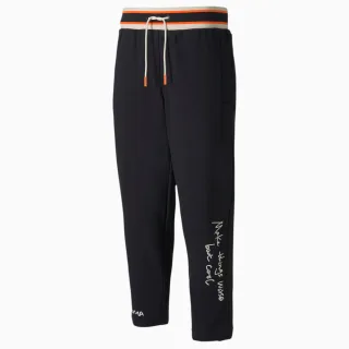 Puma x Rdet Randomevent Black Herren Cropped Sweat Hosen Jogger 596667 01