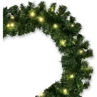 Gartenpirat LED-Girlande Künstliche Tannengirlande Türgirlande LED Weihnachtsgirlande Girlande, Energieeffizient