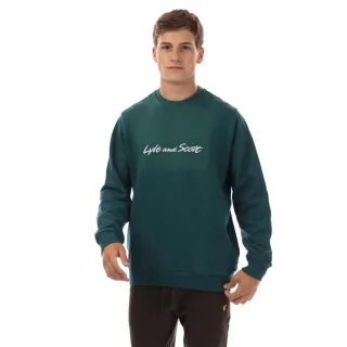Lyle & Scott - Sweatshirt für Herren (Grün/Weiß)