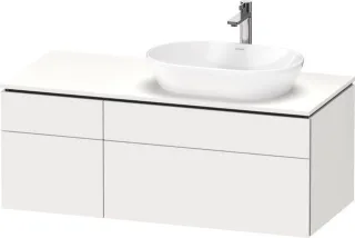 Duravit L-Cube Konsolenwaschtischunterbau wandhängend Weiß Supermatt 1220x550x482 mm - LC48740848400 LC4874084840000