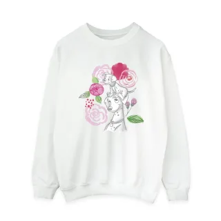 Disney - "101 Dalmatians Flowers" Sweatshirt für Damen (Weiß)