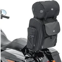 Craftride Reisetasche Sissybar Tasche mit Gepäckrolle für Chopper # SXL Hecktasche